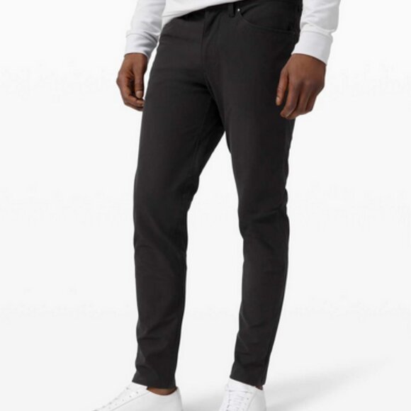 Lululemon Mens ABC Pant Slim Utilitech Size 34 Black - Picture 7 of 7